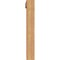 Ekena Millwork Funston Traditional Smooth Bracket w/ Offset Brace, Western Red Cedar, 5 1/2"W x 34"D x 40"H BKT0604X34X40FST01SWR - alternate 4